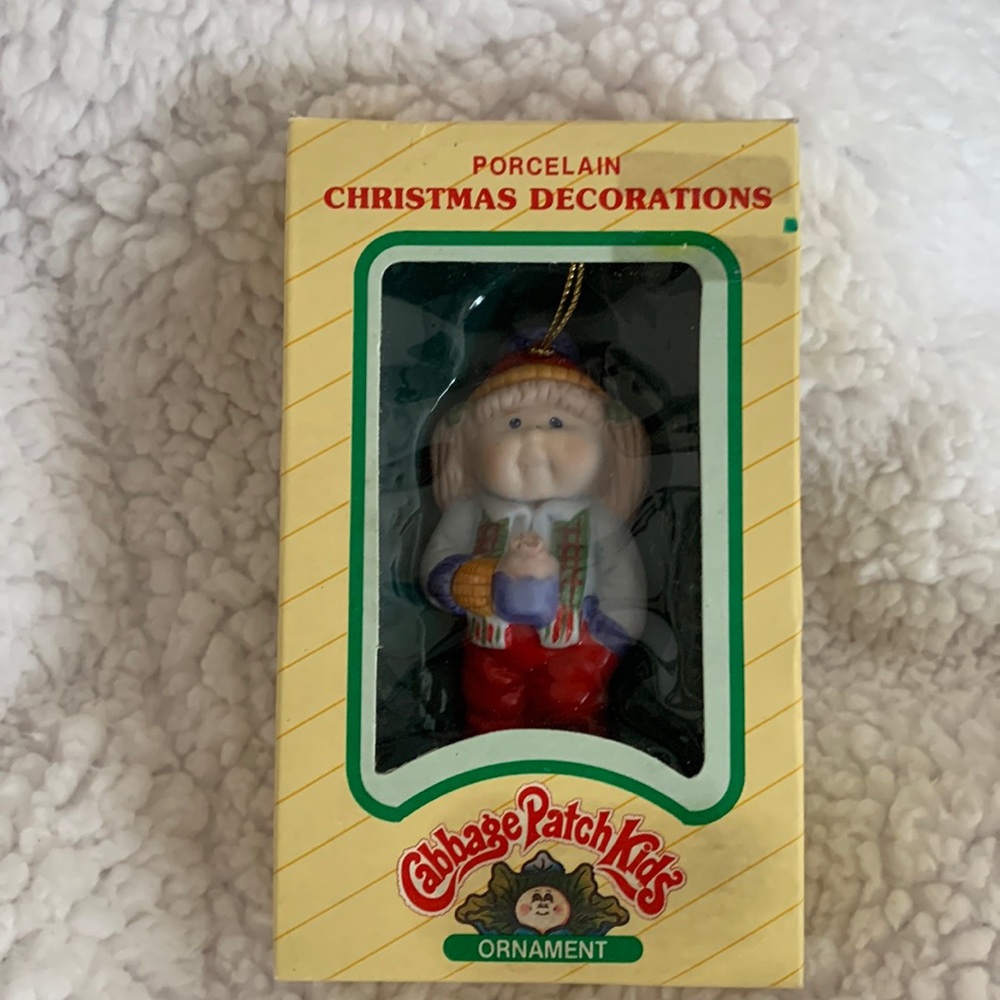 1983 Cabbage Patch ornament. EXCELLENT condition, comes with original box